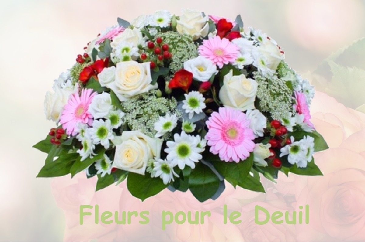 fleurs deuil PRETIN