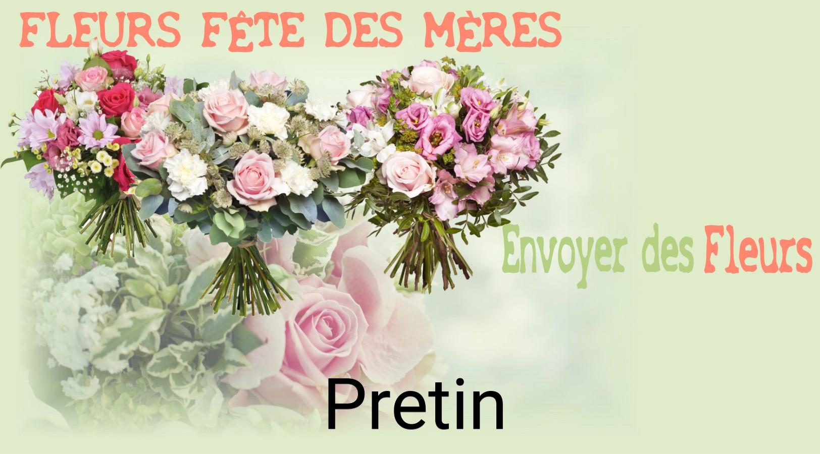 Bouquet de Fête des Mères livré à Pretin